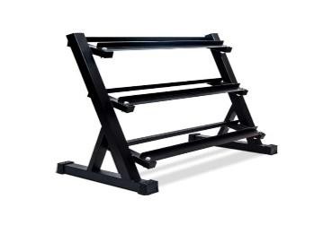 Three-Tier Dumbbell Rack